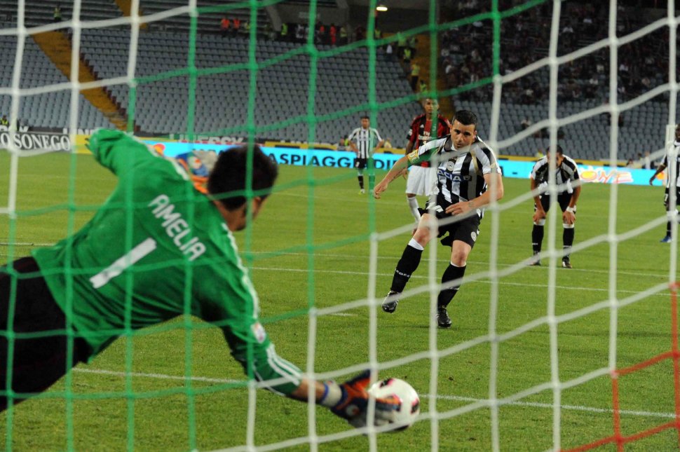 Serie A. Udinese a obţinut ultimul bilet spre Liga Campionilor, după 0-0 cu AC Milan