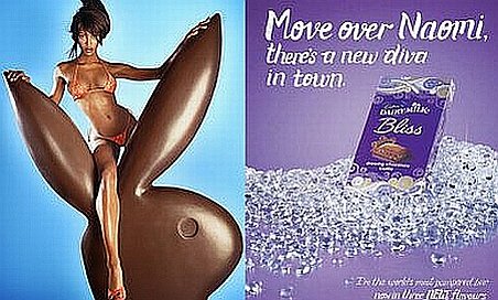 Naomi Campbell, ofensată de o reclamă rasistă la ciocolată