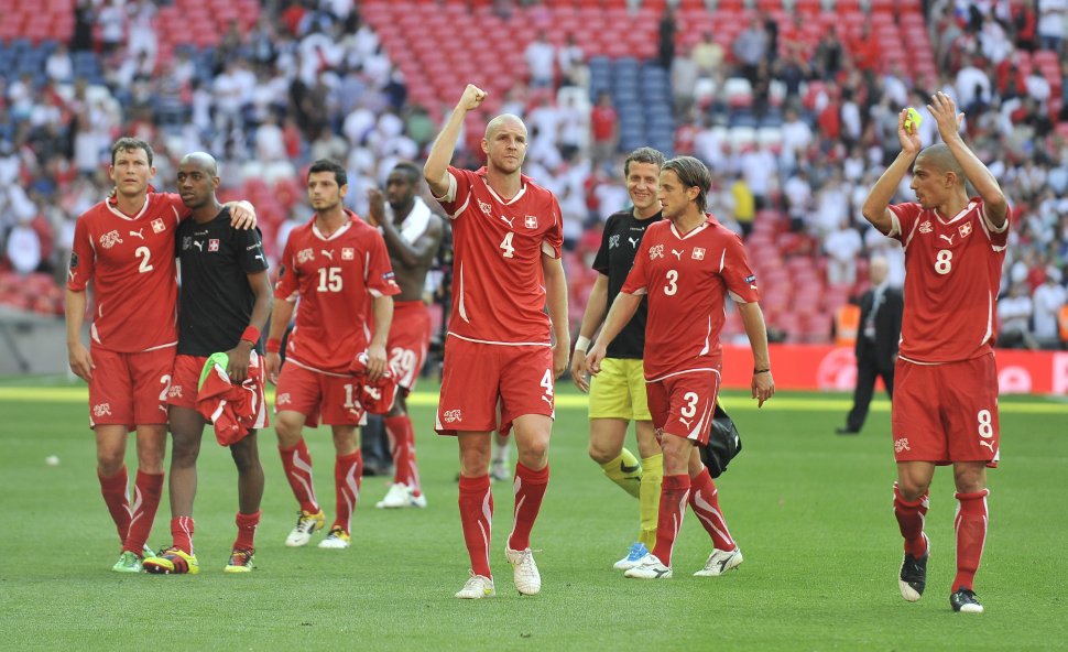Preliminarii CE 2012: Elveţia ratează victoria pe Wembley după ce a condus cu 2-0