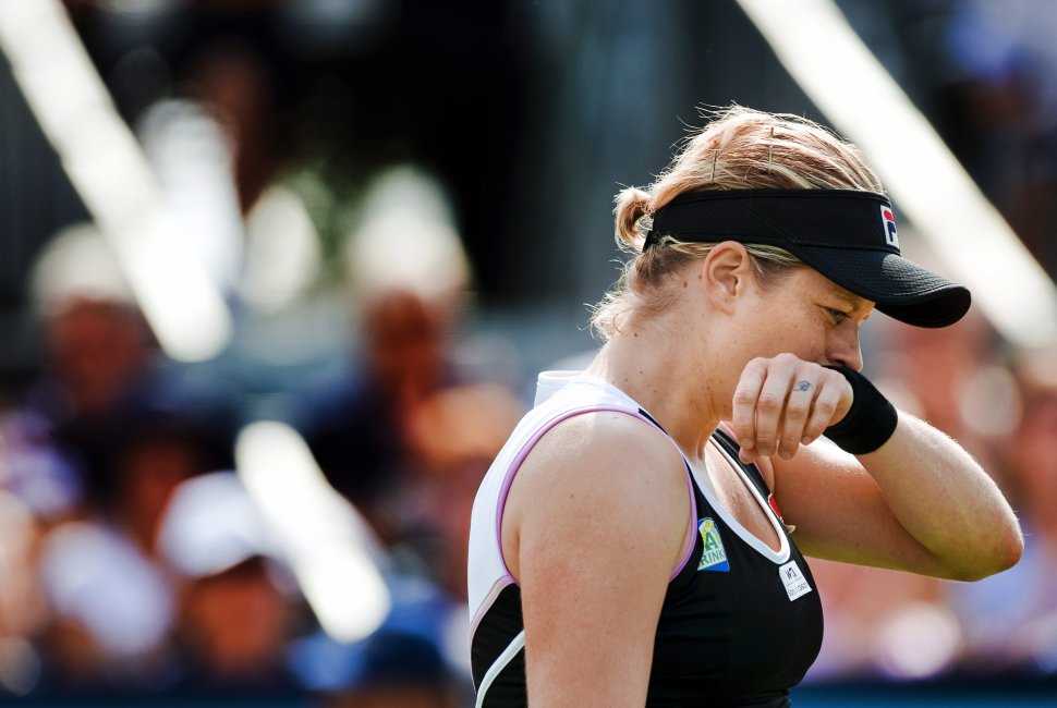 Kim Clijsters a anunţat că nu va participa la Wimbledon din cauza unei accidentări