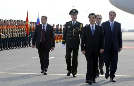 Preşedintele Chinei este în Rusia, pentru a &quot;întări relaţia&quot; dintre cele două state 