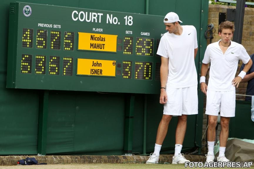 Protagoniştii celui mai lung meci de tenis din istorie se întâlnesc din nou la Wimbledon
