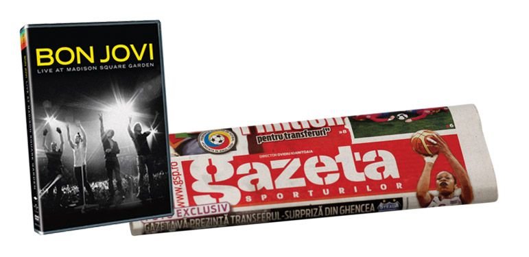 DVD Bon Jovi – Live at MSG, cu Gazeta Sporturilor!