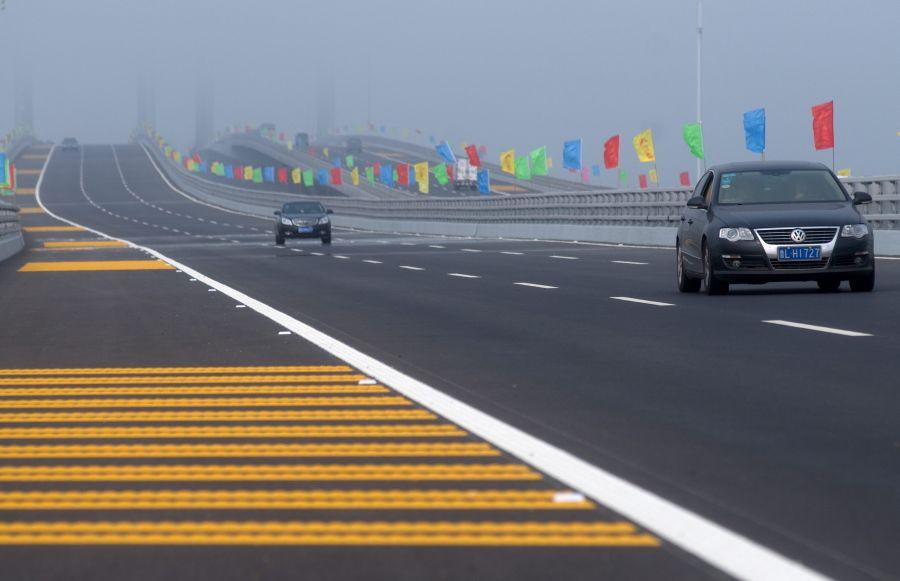 Cel mai lung pod peste apă din lume, inaugurat în China 100006