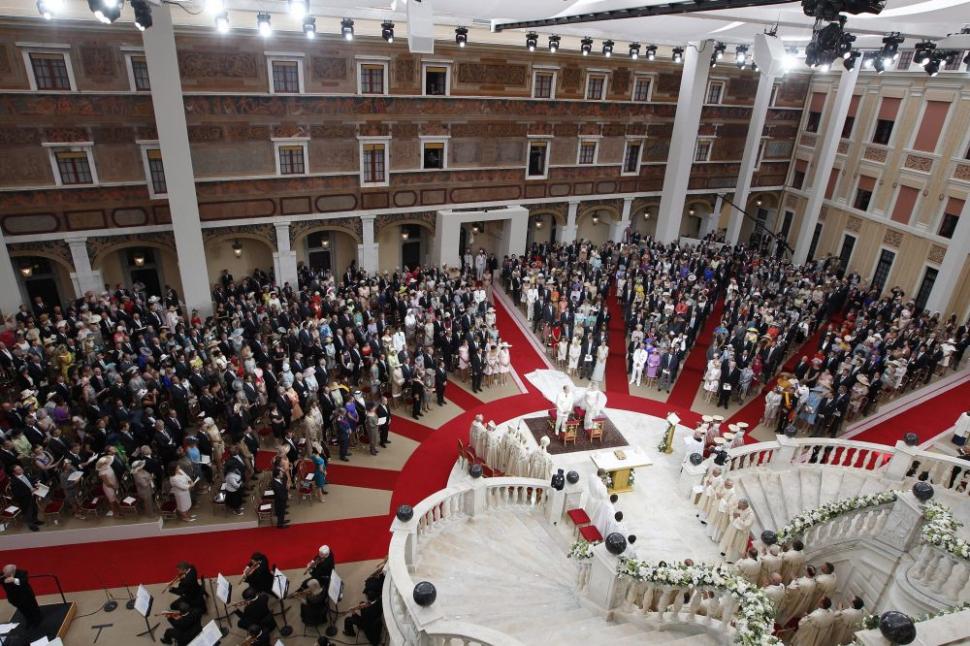 Nunta din Monaco, în imagini: Grandoare, istorie şi tristeţe 100312