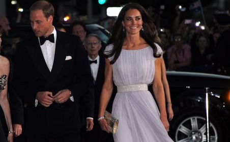 Prinţul William şi prinţesa Catherine au strălucit printre vedetele de la Hollywood