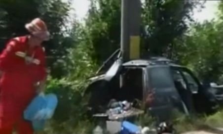 Accident grav între Baia Mare şi Satu Mare. O femeie a murit şi doi copii au fost grav răniţi
