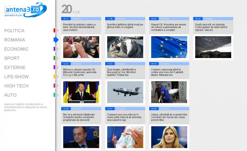 Antena 3 şi Q2M lansează în parteneriat cu Microsoft România o versiune specială a site-ului Antena3.ro