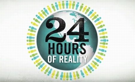 Al Gore lanseză proiectul &quot;Climate Reality&quot;, ce va dezvălui în 24 de ore adevăratele probleme climatice
