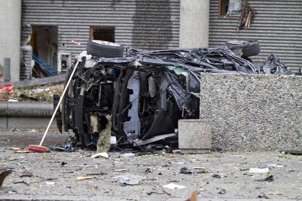 GALERIE FOTO. Imagini şocante de la Oslo, după atentatul de vineri 102188