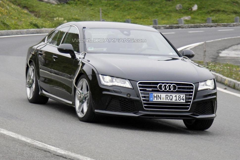 Audi S7, surprins fără camuflaj în imagini spion 102388