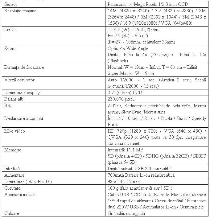 BenQ lansează E1465, o cameră foto cu efecte LOMO, Fisheye şi funcţie de panoramare 102731
