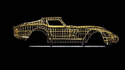 Ferrari 250 GTO din aur de 24 de karate, expus luna viitoare la Pebble Beach Concours d'Elegance 102717