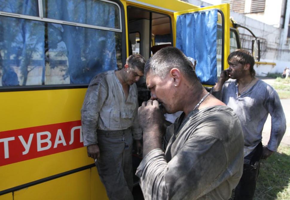 Zi de doliu naţional în Ucraina. Mai mulţi mineri au murit în două mine din estul ţării 102983