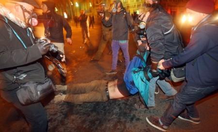 Proteste în Chile: Ciocniri violente între studenţi şi forţele de ordine 103617