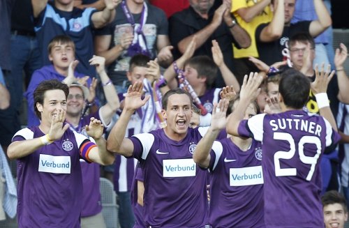 Austria Viena - Gaz Metan Mediaş 3-1, în prima manşă a play-off-ului Europa League