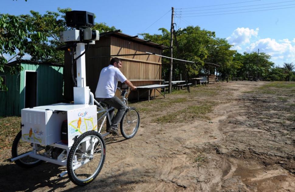 Google Street View a ajuns pe apele Amazonului 104885
