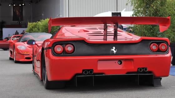 Culmea exclusivismului – Ferrari F50 GT. Există doar trei exemplare 105000