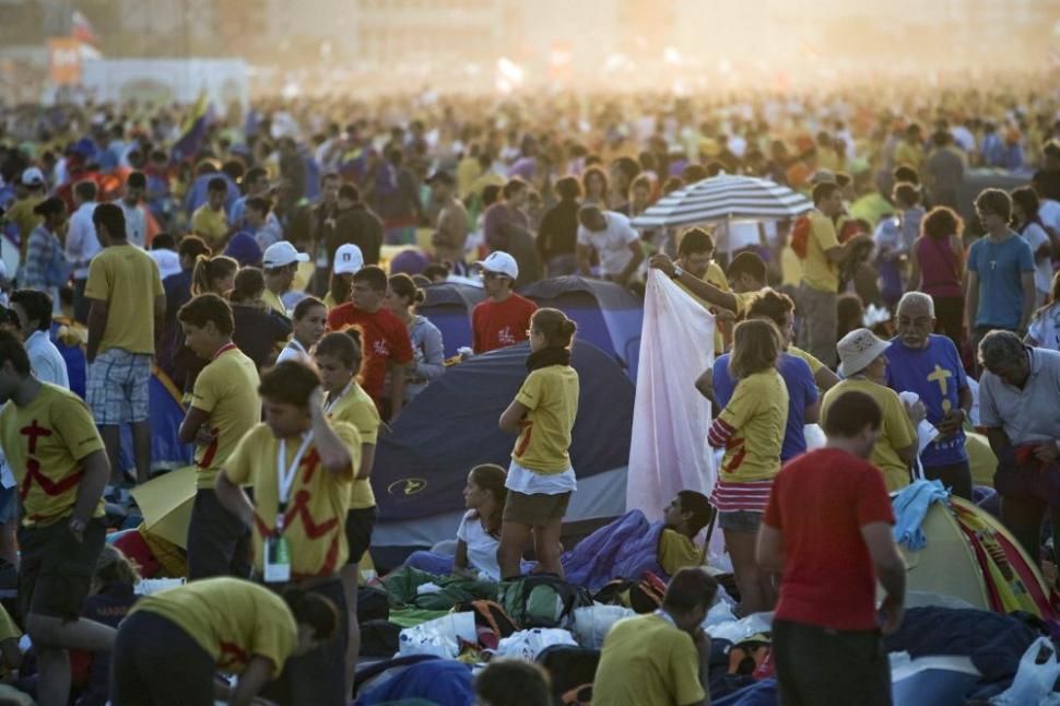 Vizita Papei Benedict al XVI-lea în Spania, la final 105053
