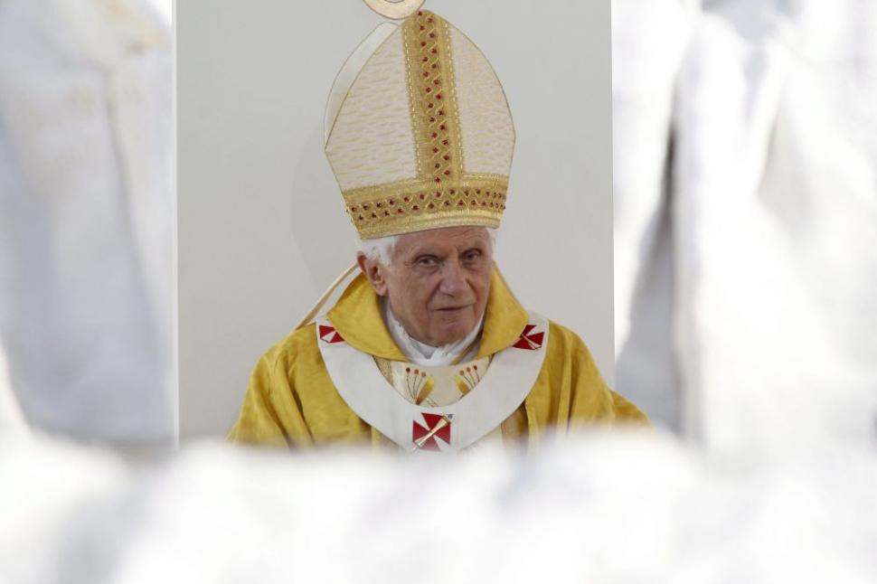 Vizita Papei Benedict al XVI-lea în Spania, la final 105056