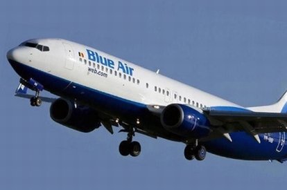 O aeronavă Blue Air a aterizat de urgenţă la Roma: Avionul zbura pe ruta Napoli - Bucureşti