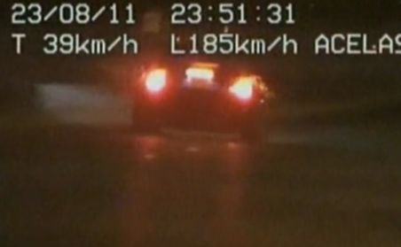 Şofer de 24 ani, prins de radar cu 185 km/h în Bucureşti