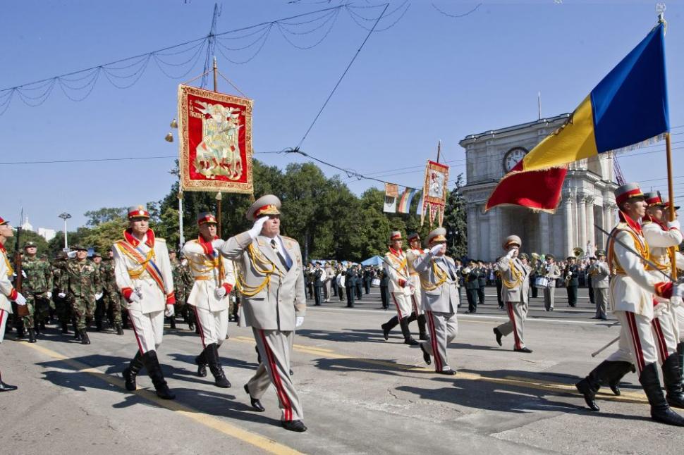 Republica Moldova sărbătoreşte împlinirea a 20 de ani de la independenţa faţă de Moscova 105684