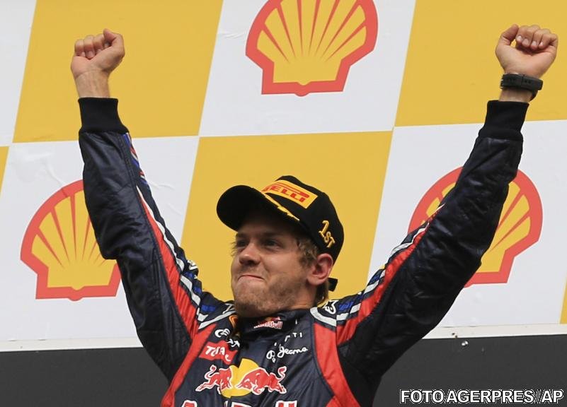 Sebastian Vettel a câştigat MP al Belgiei de la Spa-Francorchamps