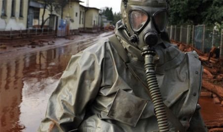 Pericol în Rusia: Nor toxic deasupra unui oraş, din cauza scurgerilor de brom lichid dintr-un vagon