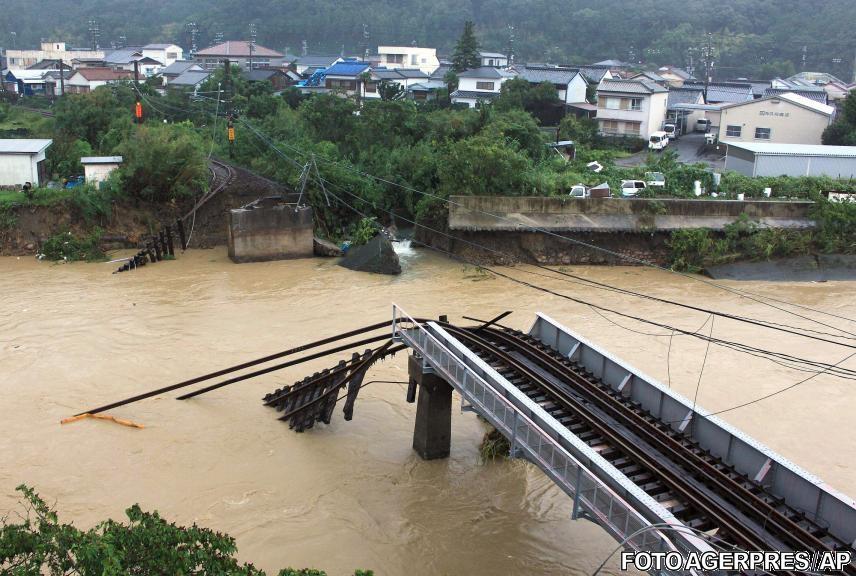 Taifunul Talas face ravagii în Japonia: 17 persoane au murit şi 43 sunt date dispărute 106519