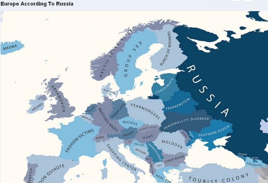 Harta stereotipurilor: România, ţara vandalilor şi a ţiganilor. Suedezii, un popor de perverşi. Bulgarii, retardaţi 106581