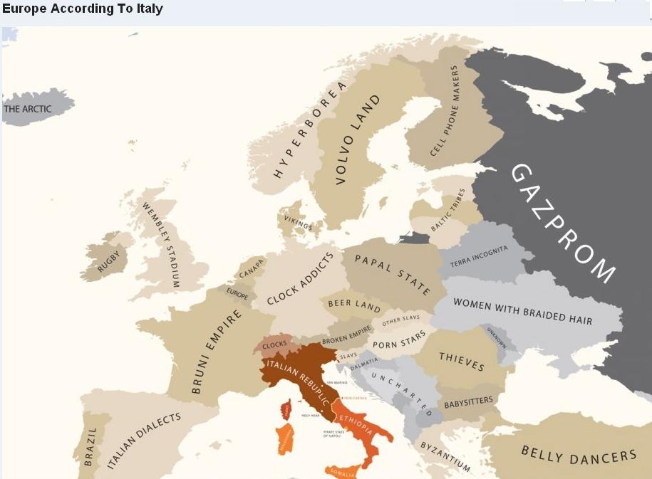 Harta stereotipurilor: România, ţara vandalilor şi a ţiganilor. Suedezii, un popor de perverşi. Bulgarii, retardaţi 106584