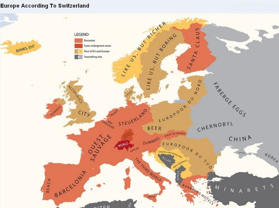 Harta stereotipurilor: România, ţara vandalilor şi a ţiganilor. Suedezii, un popor de perverşi. Bulgarii, retardaţi 106586