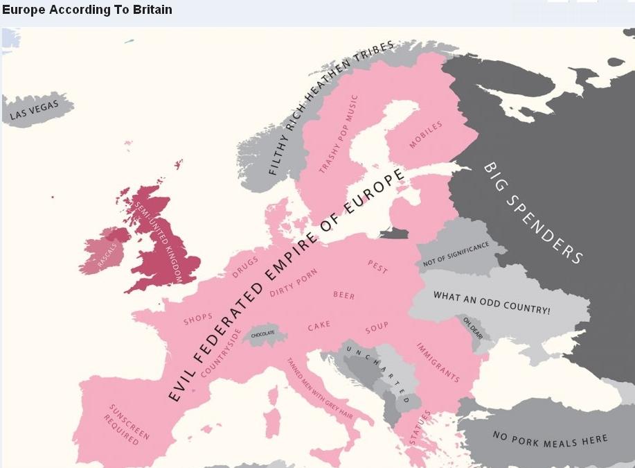 Harta stereotipurilor: România, ţara vandalilor şi a ţiganilor. Suedezii, un popor de perverşi. Bulgarii, retardaţi 106588