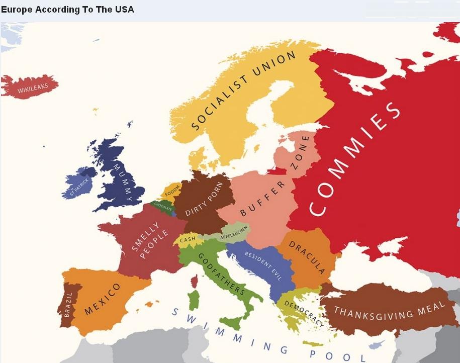 Harta stereotipurilor: România, ţara vandalilor şi a ţiganilor. Suedezii, un popor de perverşi. Bulgarii, retardaţi 106589