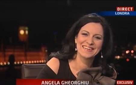 Soprana Angela Gheorghiu: Am câteva proiecte în România. Vreau să vin cât mai repede la Bucureşti