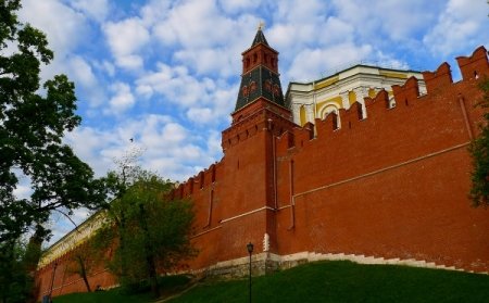 Un rus beat a fost arestat, după ce a încercat să escaladeze zidul Kremlinului
