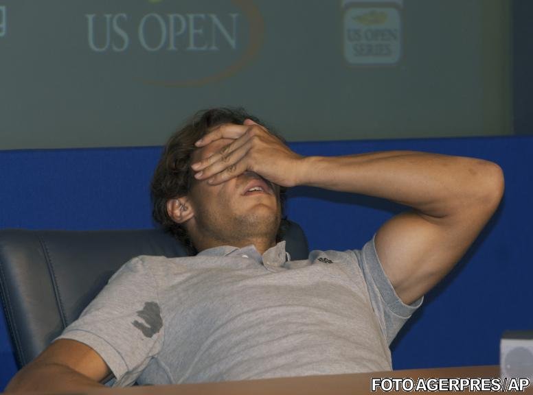 US Open: Rafael Nadal s-a prăbuşit la podea din cauza crampelor după victoria cu David Nalbandian