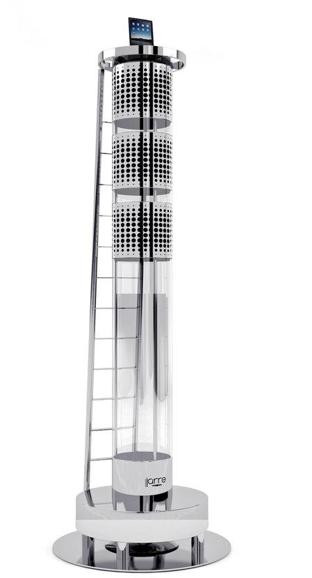 Dock pentru iPod dus la extrem de Jean Michel Jarre: 3,3 metri înălțime și 10.000 de wați 106923