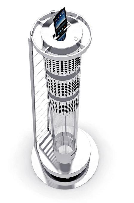 Dock pentru iPod dus la extrem de Jean Michel Jarre: 3,3 metri înălțime și 10.000 de wați 106925