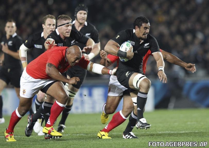 Noua Zeelandă a câştigat meciul de deschidere al Cupei Mondiale de rugby