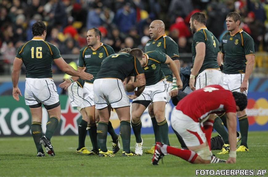 Ţara Galilor, la un pas de a câştiga în faţa Africii de Sud la Cupa Mondială de rugby