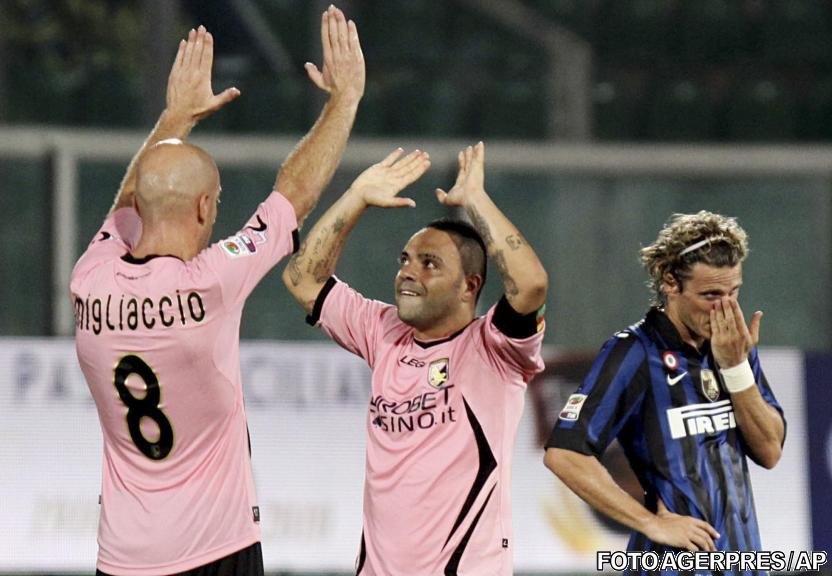 Serie A: Debut cu stângul pentru Inter, 3-4 la Palermo