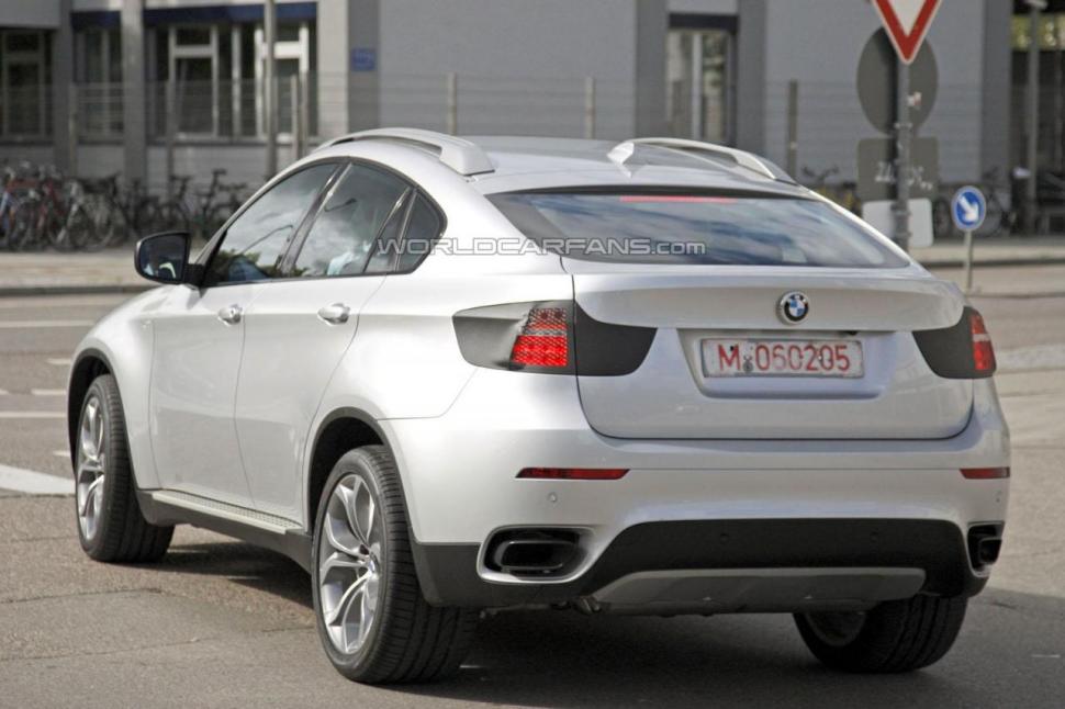 BMW X6 cu facelift, surprins în imagini spion aproape fără camuflaj 107467