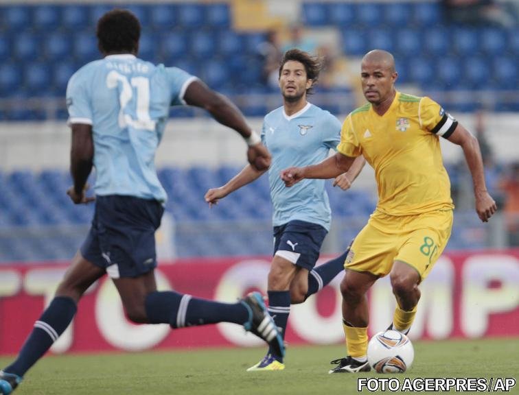 FC Vaslui debutează excelent în grupele Europa League: 2-2 cu Lazio, la Roma