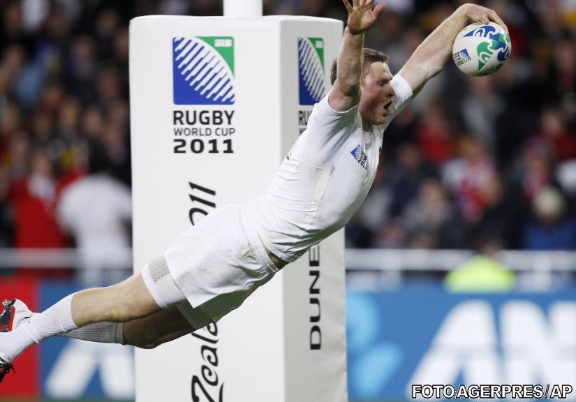 Anglia obţine a doua victorie la Cupa Mondială de rugby, 41-10 cu Georgia