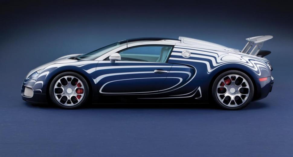 Bugatti Veyron Grand Sport L'Or Blan, un model la care s-a folosit portelanul, expus la Frankfurt 108157
