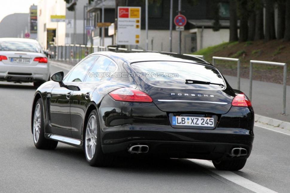 Porsche Panamera facelift, în primele imagini spion 108278