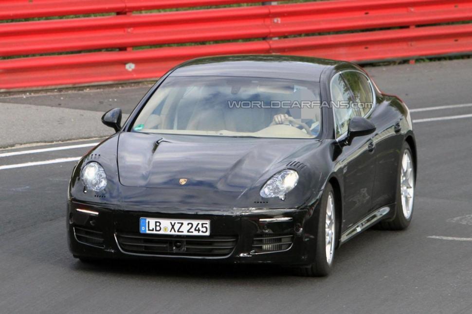 Porsche Panamera facelift, în primele imagini spion 108279