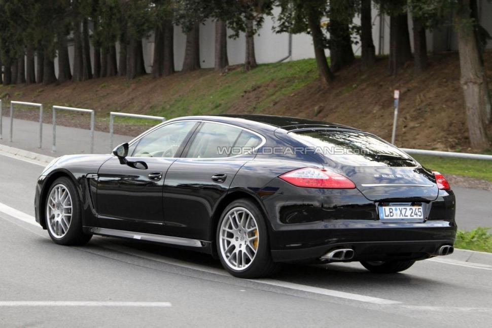 Porsche Panamera facelift, în primele imagini spion 108281